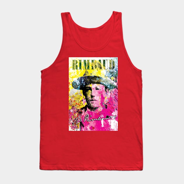 Arthur Rimbaud Tank Top by Exile Kings 